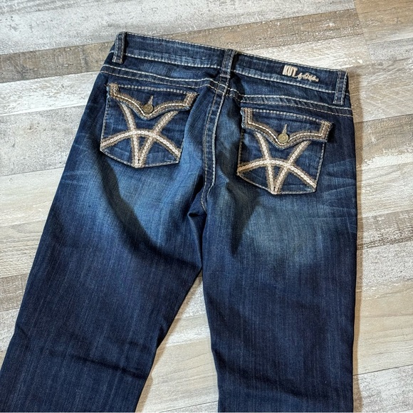 Women’s Kut From the Kloth Natalie High Rise Bootcut Dark Wash Jeans - size 6 - Picture 5 of 6